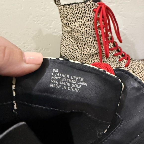 Leopard platform boots - Picture 6 of 7